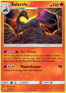 Salazzle - Guardians Rising (Rare) [GRI-16]