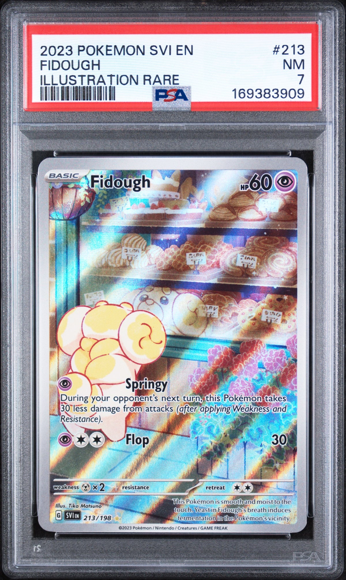 Fidough 213 Scarlet & Violet PSA 7 Near Mint