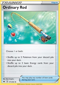 Ordinary Rod - Sword & Shield (Uncommon) [SSH-171]