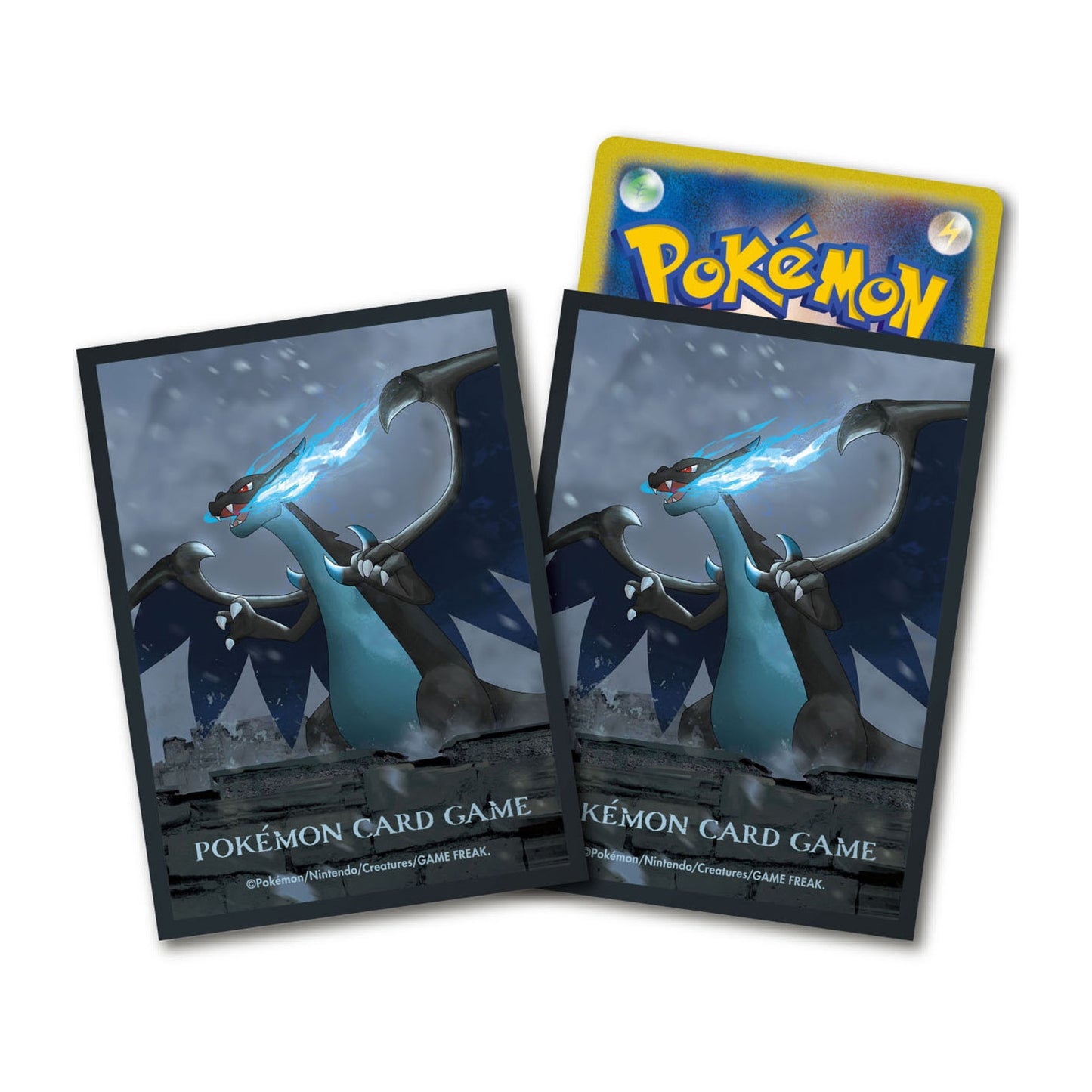 Mega Charizard X Old Castle Deck Sleeves Pokémon Center Japan Exklusiv