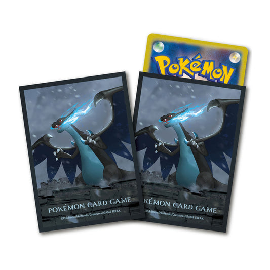 Mega Charizard X Old Castle Deck Sleeves Pokémon Center Japan Exklusiv