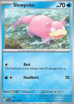 Slowpoke - Scarlet & Violet (Common) [SVI-042]