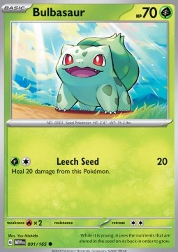 Bulbasaur - 151 (Common) [MEW-001]