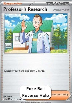 Professor's Research - Professor Elm - Prismatic Evolutions: Additionals (Common) [xPRE-123]