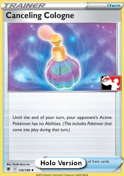 Canceling Cologne - Play! Pokémon Prize Pack Series Three (Prize Pack Series) [PPS3-ASR 136]