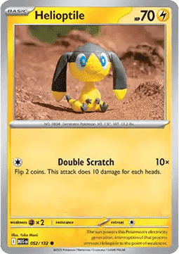 Helioptile - Mega Evolution (Common) [MEG-052]