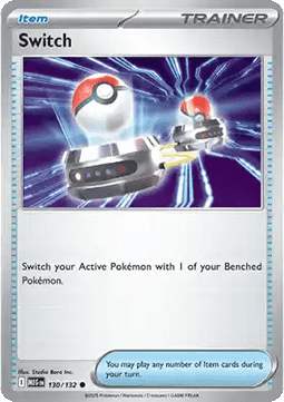 Switch - Mega Evolution (Common) [MEG-130]