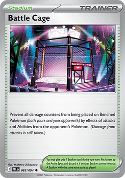 Battle Cage - Phantasmal Flames (Uncommon) [PFL-085]