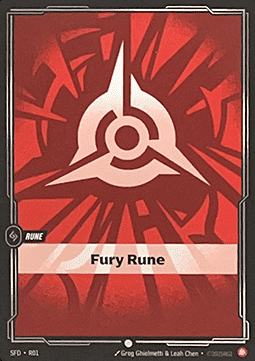 Fury Rune (V.1 - Common)