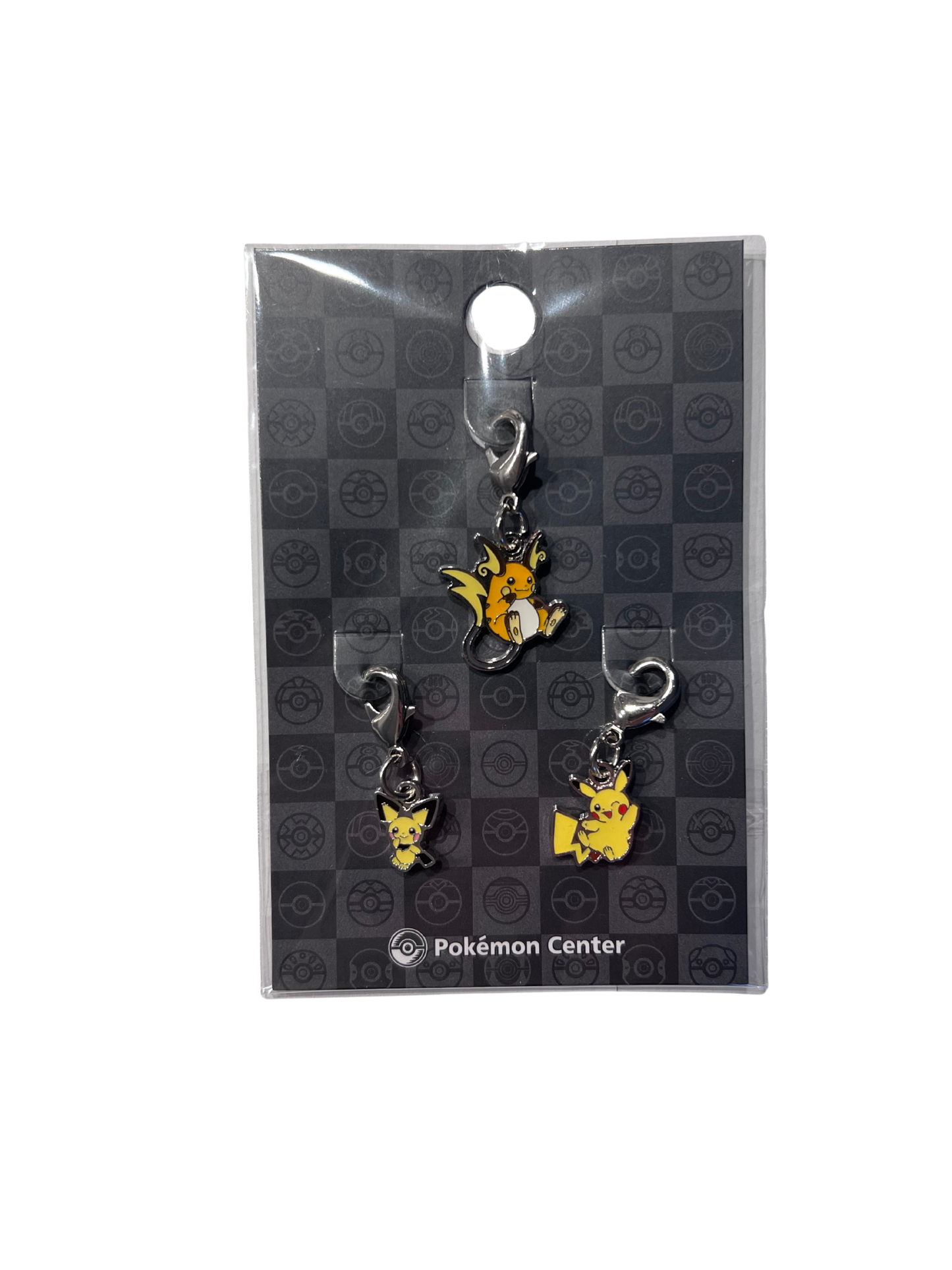 Pikachu Pichu Raichu Metallberlocker Samlingsset