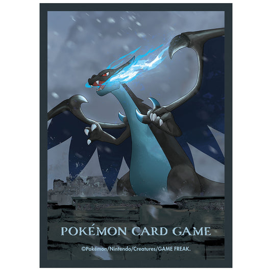 Mega Charizard X Old Castle Deck Sleeves Pokémon Center Japan Exklusiv