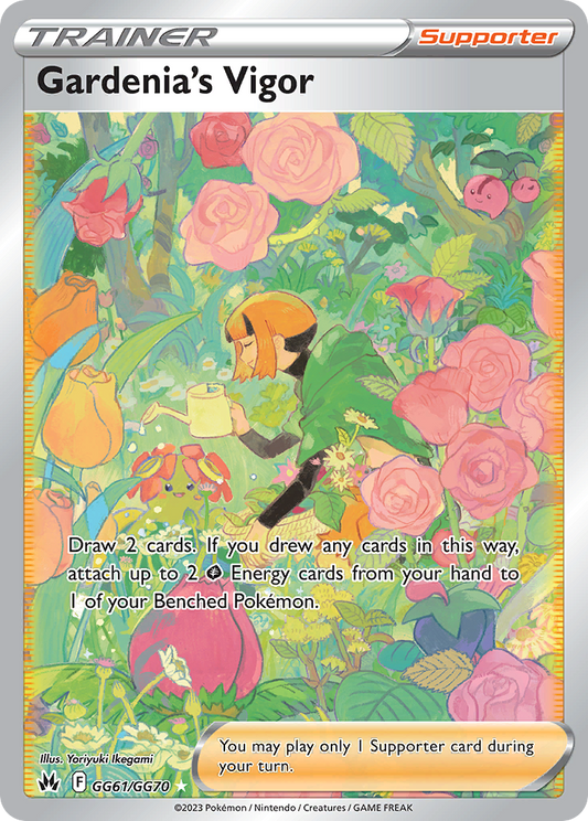 Gardenia's Vigor - Crown Zenith (Ultra Rare) [CRZ-GG61]
