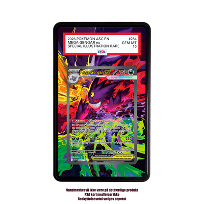 Mega Gengar ex 284 217 Custom PSA Extended Artwork
