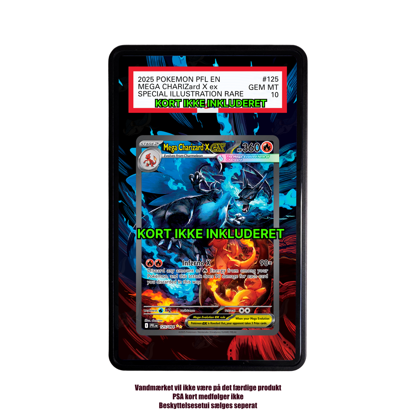Mega Charizard X PSA Extended Artwork