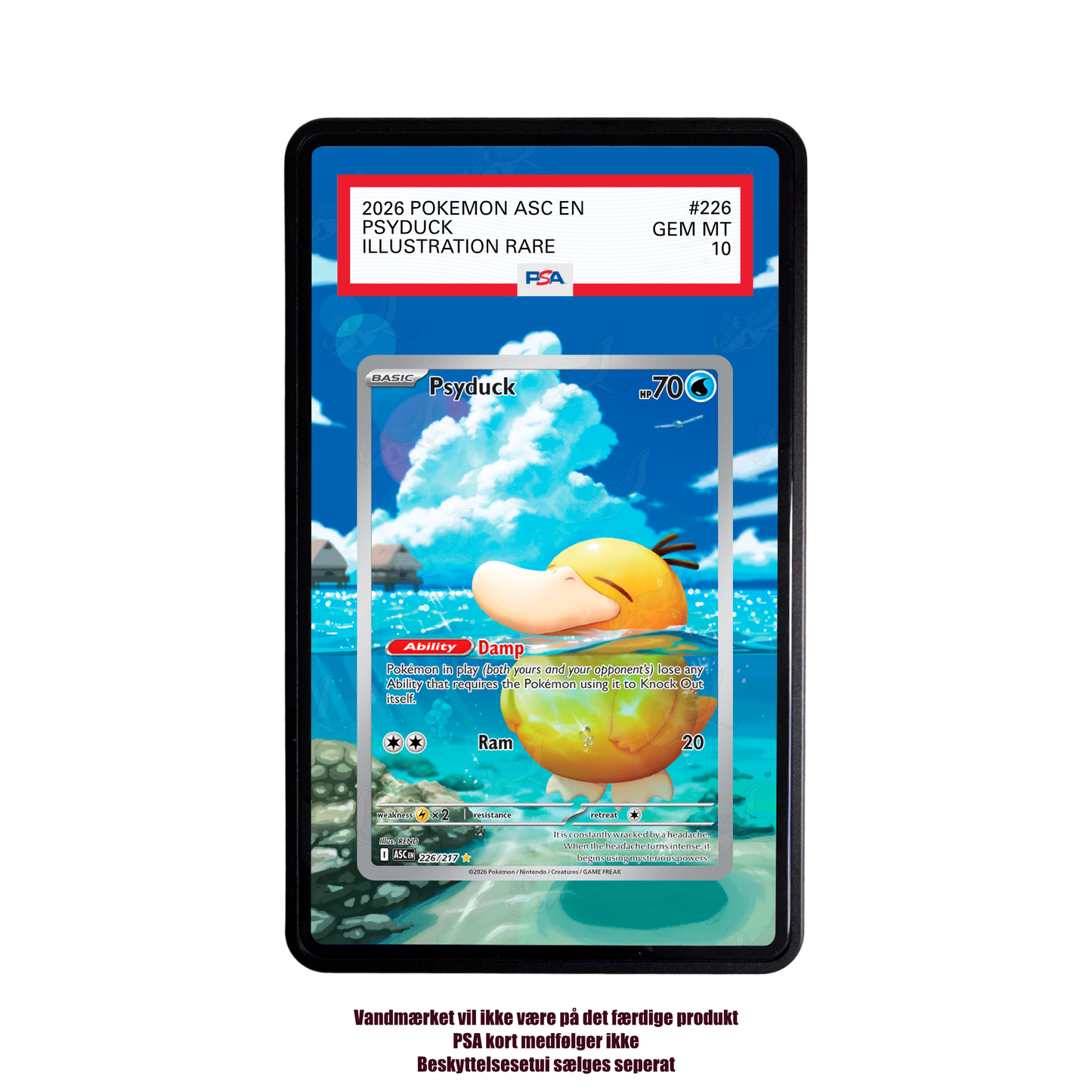 Psyduck 226 217 Custom PSA Extended Artwork